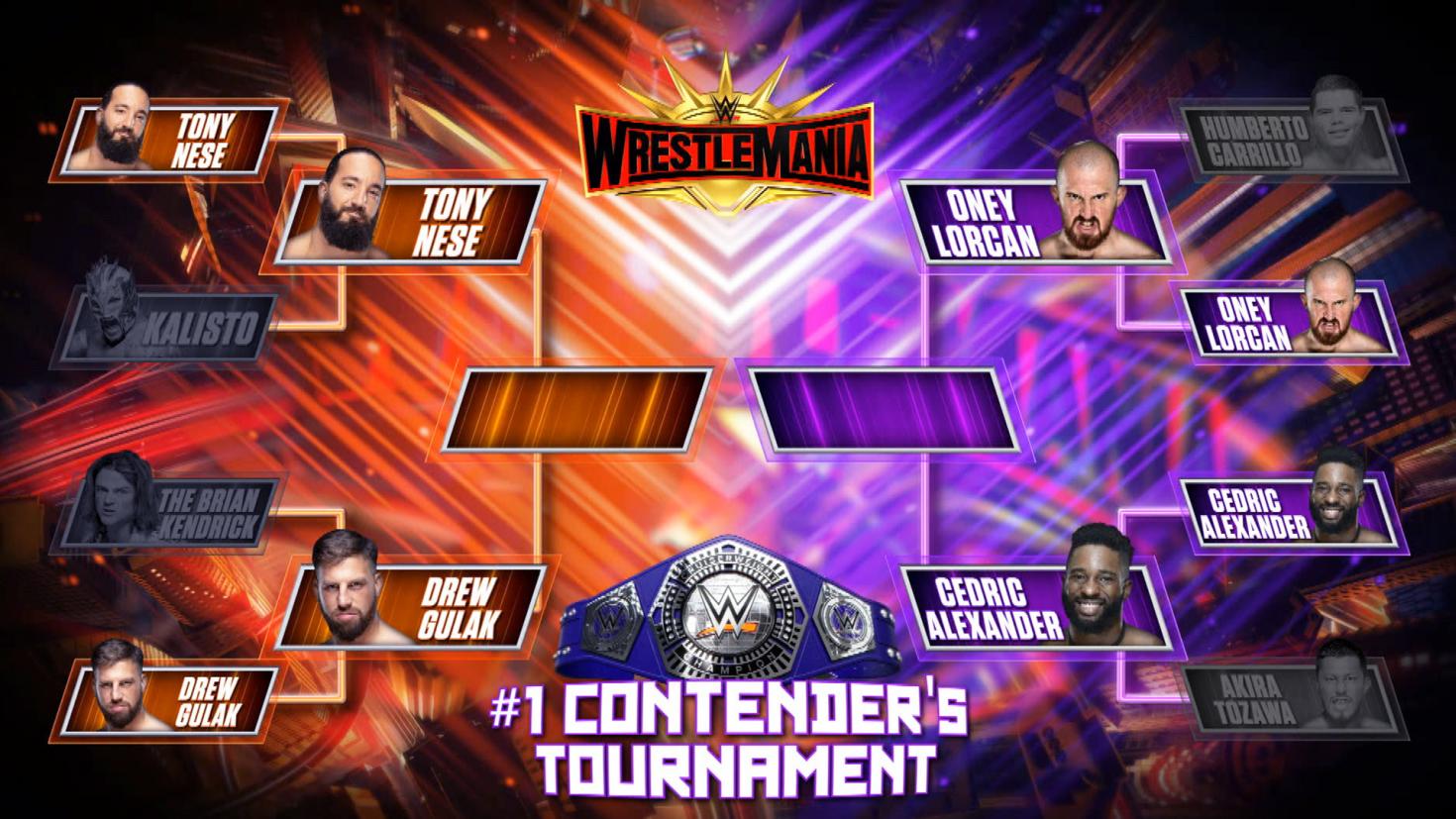 WWE 205 Live tournament semifinals set for next week