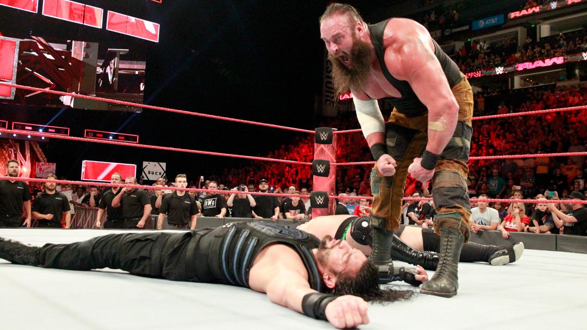 WWE Raw video highlights: Strowman interrupts the main event
