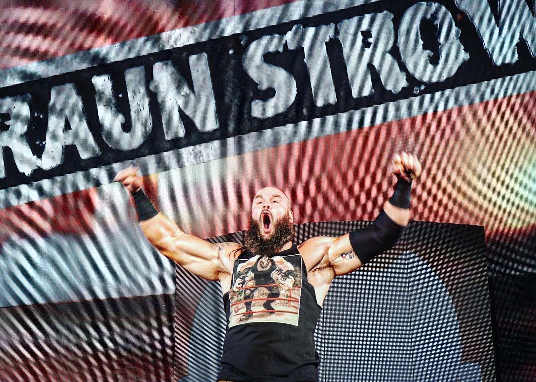 WWE Utica live results: Strowman vs. Corbin, Harper in action