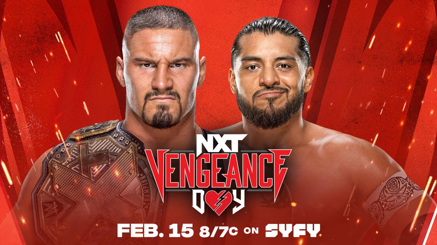 Breakker vs. Escobar title match added to NXT Vengeance Day