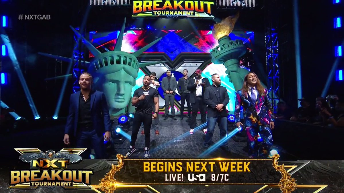 WWE reveals participants for NXT Breakout Tournament