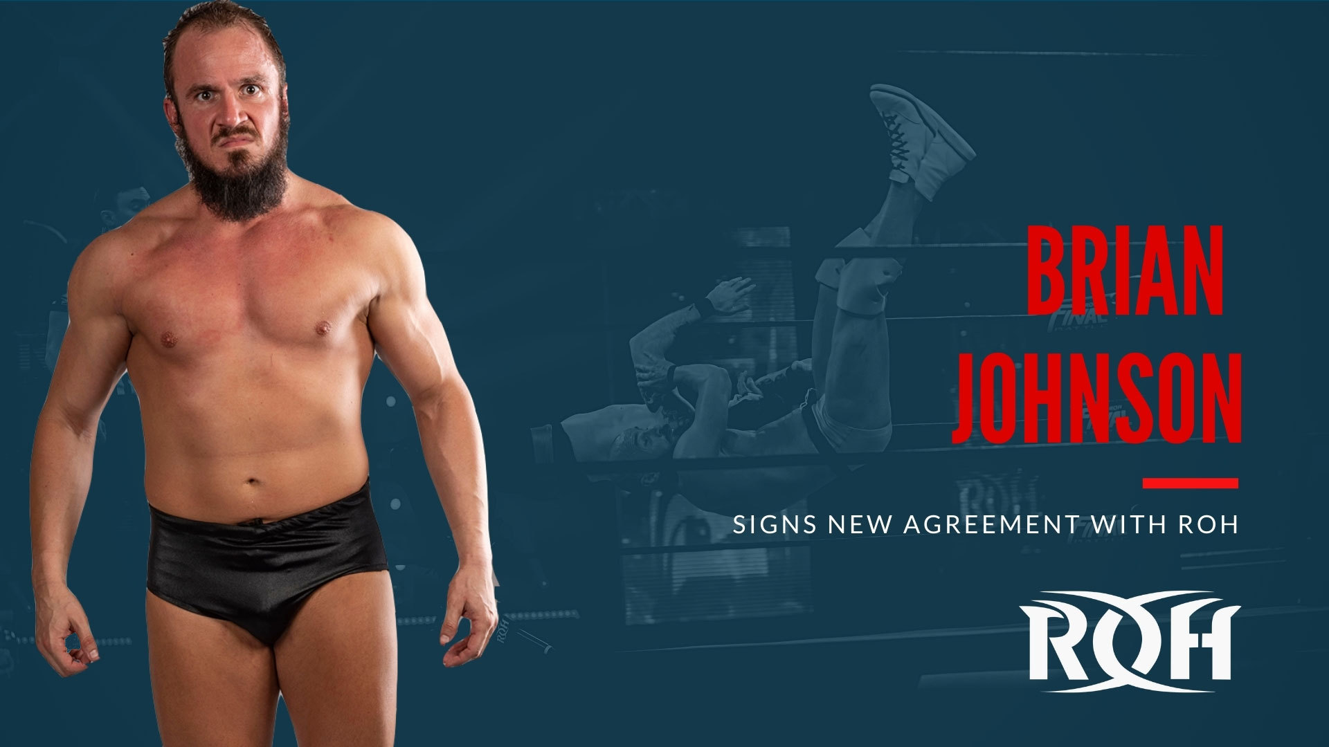 Brian Johnson signs new contract with Ring of Honor