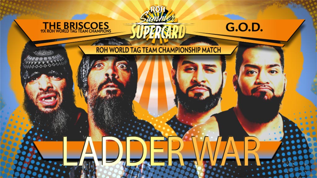 ROH Summer Supercard live results: Tag Team title Ladder War