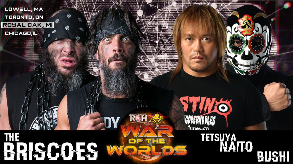 ROH War of the Worlds Michigan results: Briscoes vs. Naito & BUSHI
