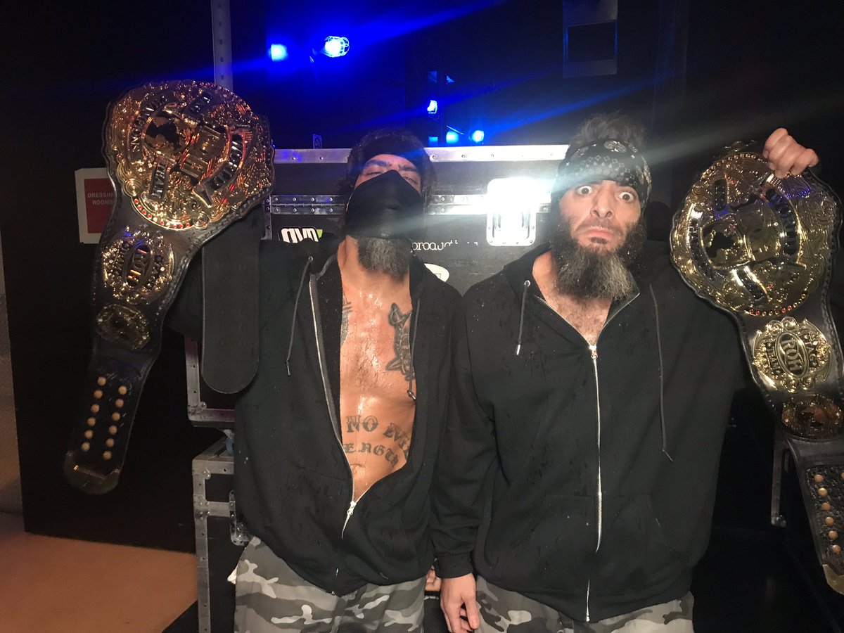 Briscoes challenge Villain Enterprises to ROH Tag Team title rematch