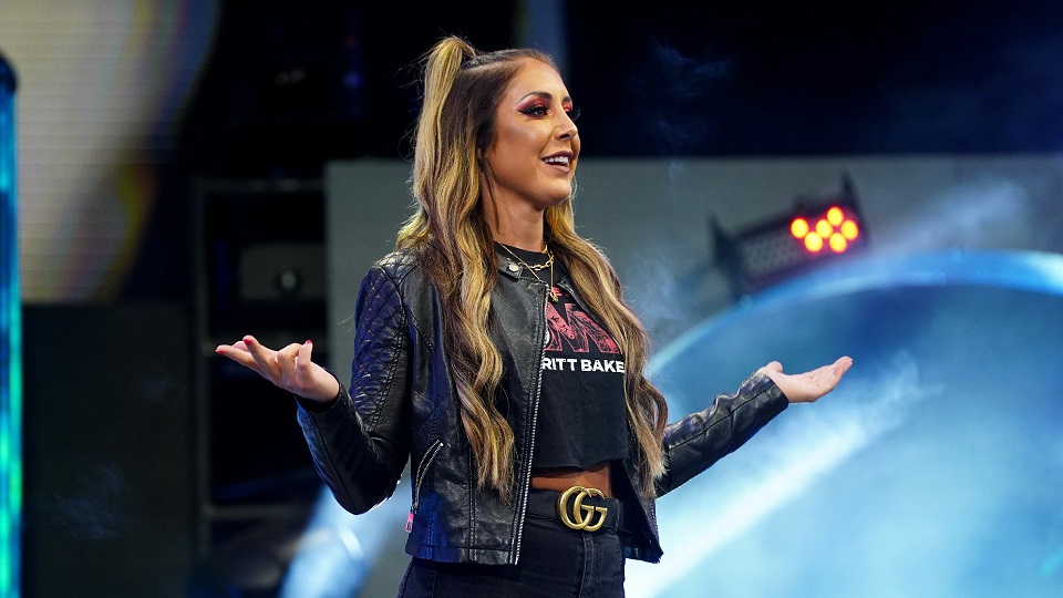 Dr. Britt Baker, D.M.D. extends AEW contract