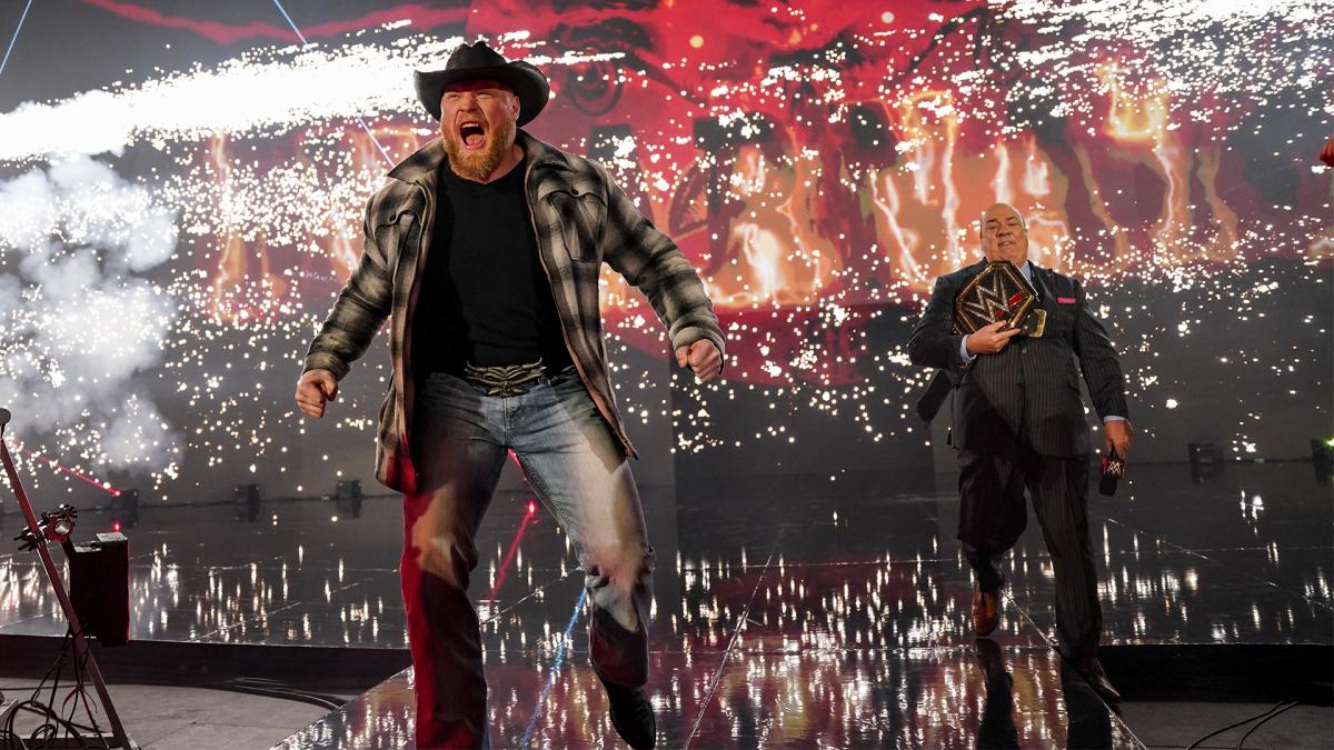 WWE Raw video highlights: Brock Lesnar-Bobby Lashley weigh-in