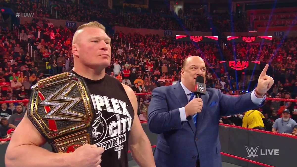 Brock Lesnar set for WWE Royal Rumble match, will enter first