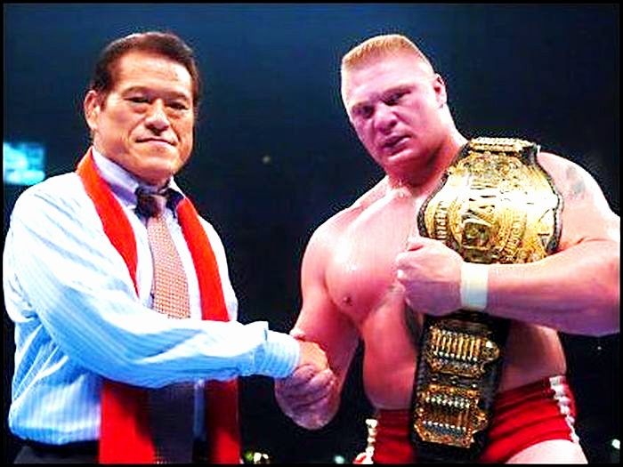 Daily Pro Wrestling History (10/08): Brock Lesnar wins IWGP title