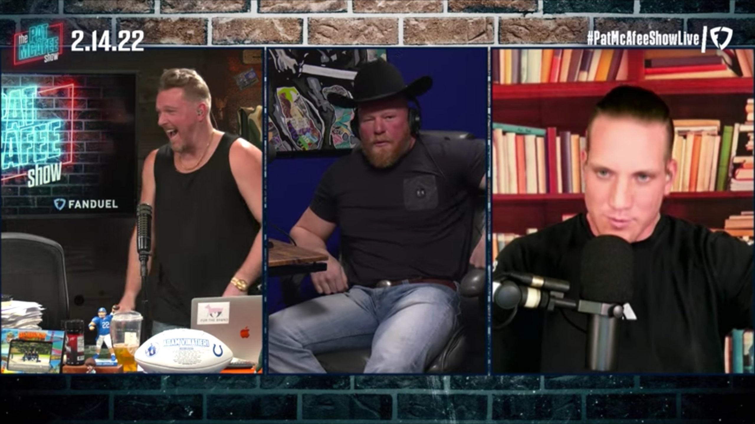 Brock Lesnar talks Vince McMahon relationship, wrestling future, younger generation on Pat McAfee Show