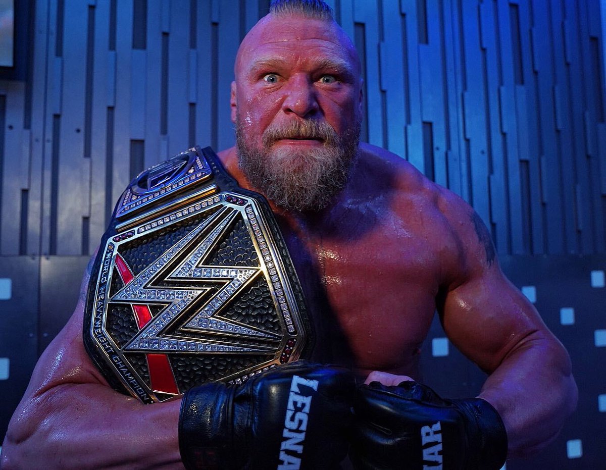 Brock Lesnar wins WWE Championship at Day 1