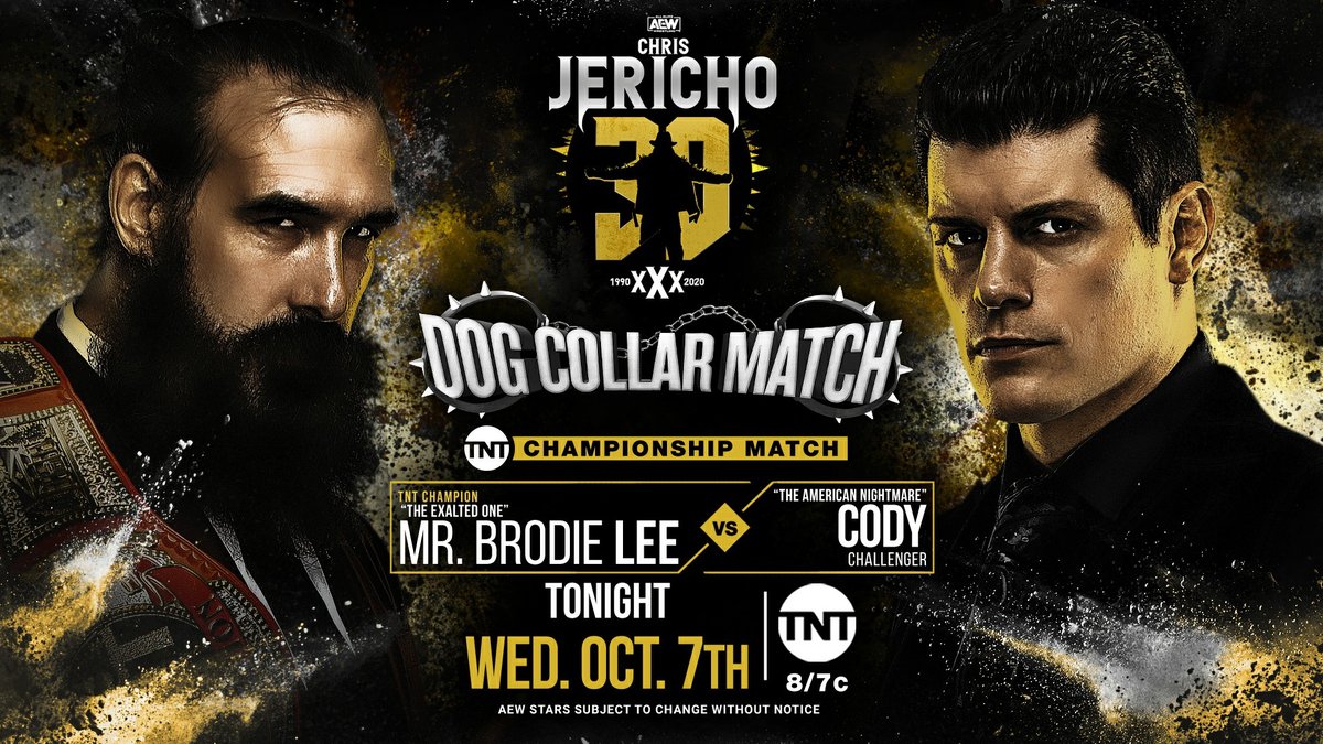 AEW Dynamite live results: Dog collar match, Jericho anniversary