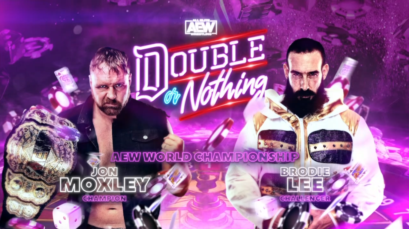 Jon Moxley vs. Brodie Lee announced for AEW Double or Nothing