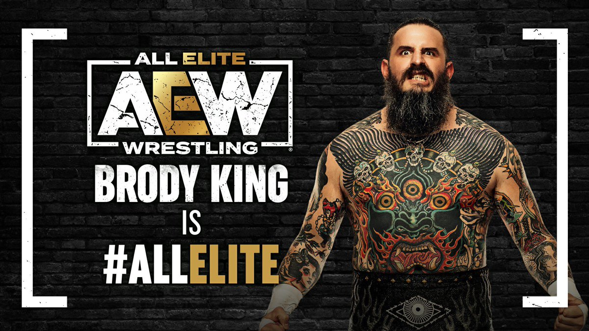 AEW officially announces signing of Brody King