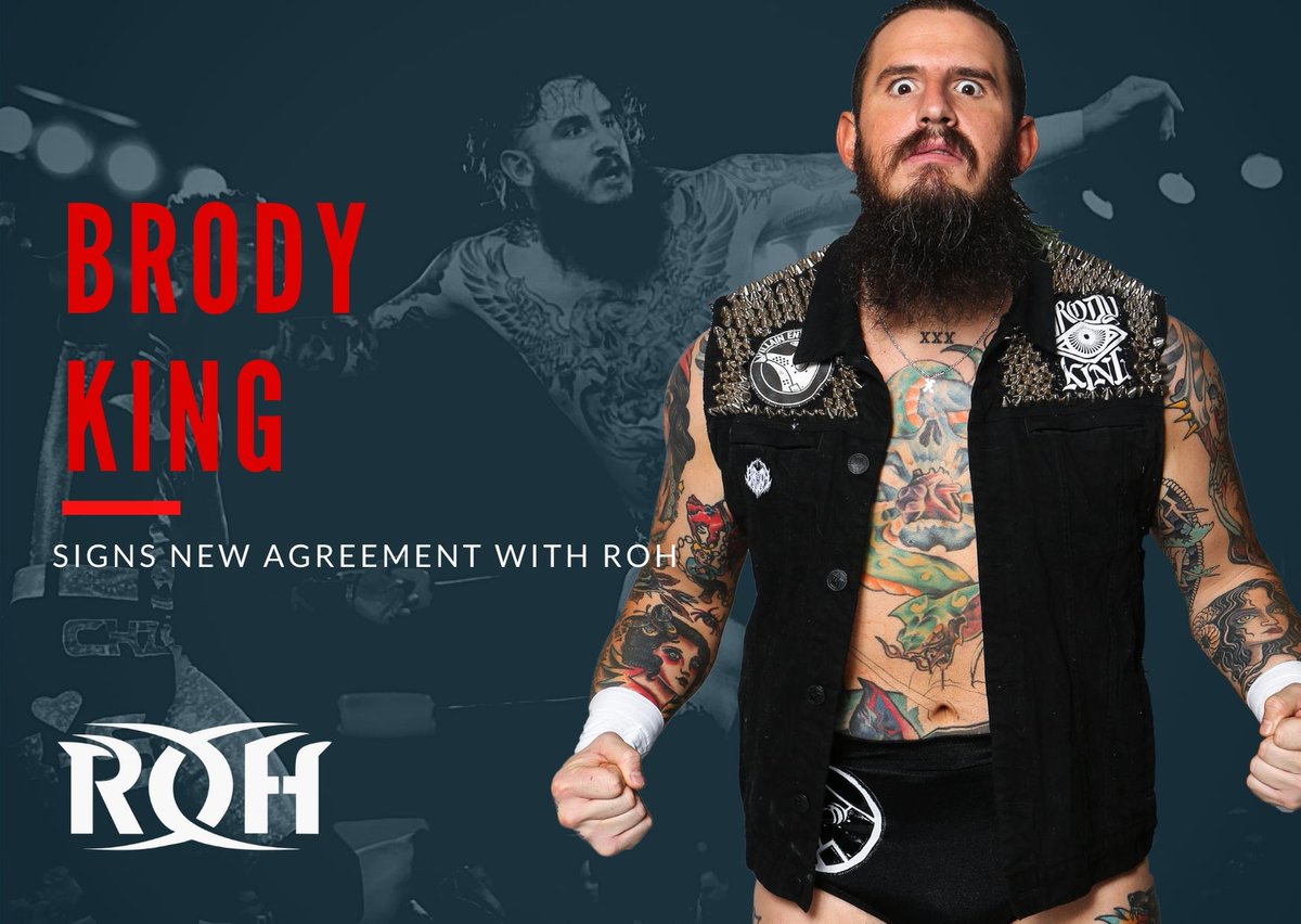 Brody King signs new contract with Ring of Honor