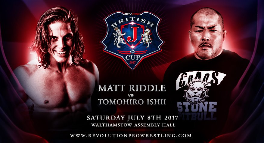 RevPro British J-Cup results: Matt Riddle vs. Tomohiro Ishii