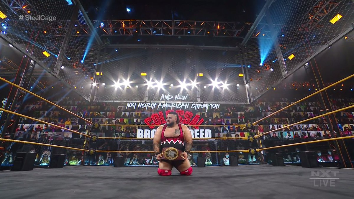 Bronson Reed wins North American title on WWE NXT