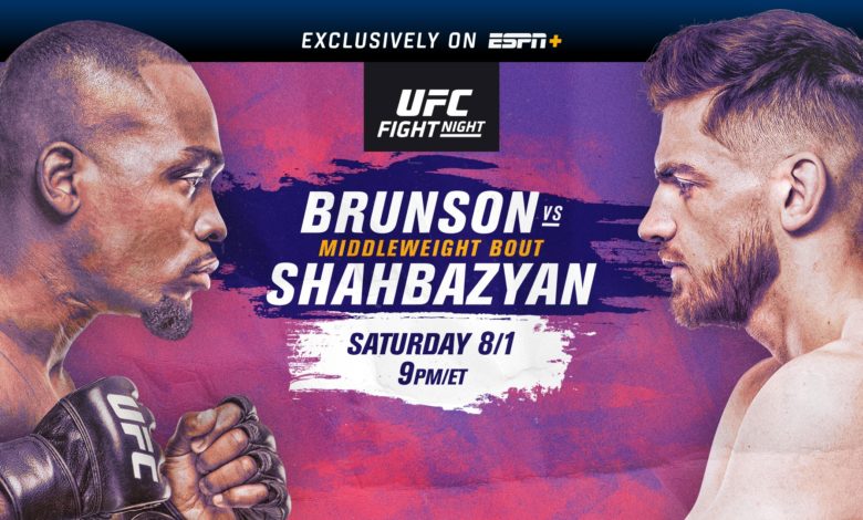 UFC on ESPN+ 31 live results: Derek Brunson vs. Edmen Shahbazyan