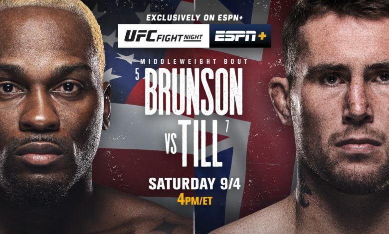 UFC on ESPN+ 49 live results: Derek Brunson vs. Darren Till