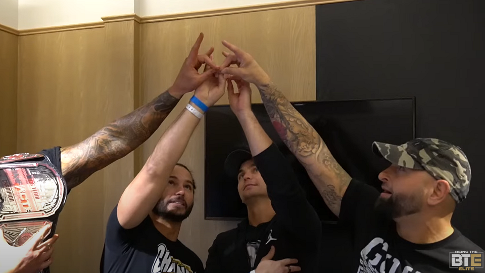 VIDEO: Being The Elite – Gallows and Anderson appear