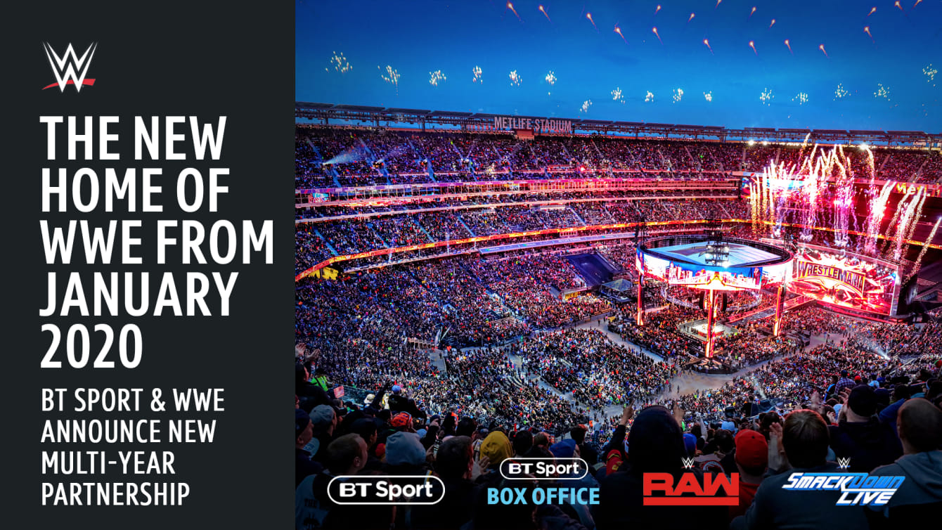 WWE & BT Sport confirm multi-year TV deal for UK and Ireland