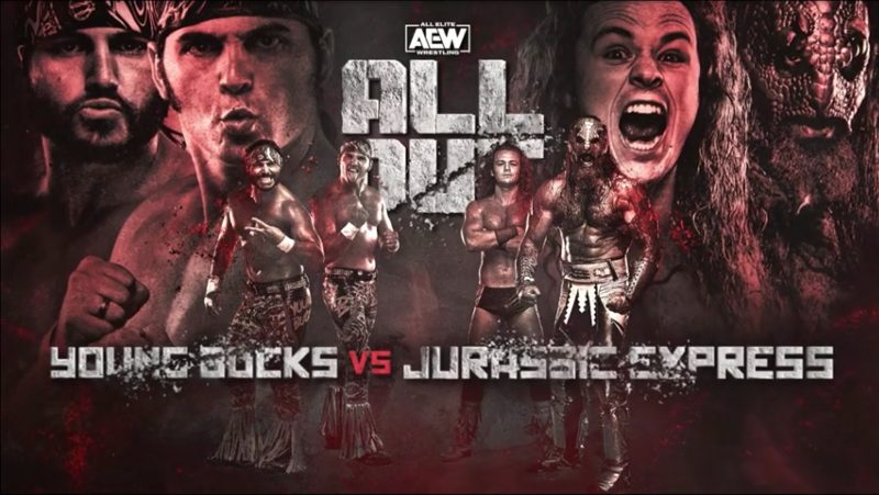 Young Bucks vs. Jurassic Express added to AEW All Out