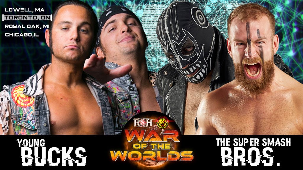 ROH War of the Worlds Toronto results: Young Bucks vs. Smash Bros