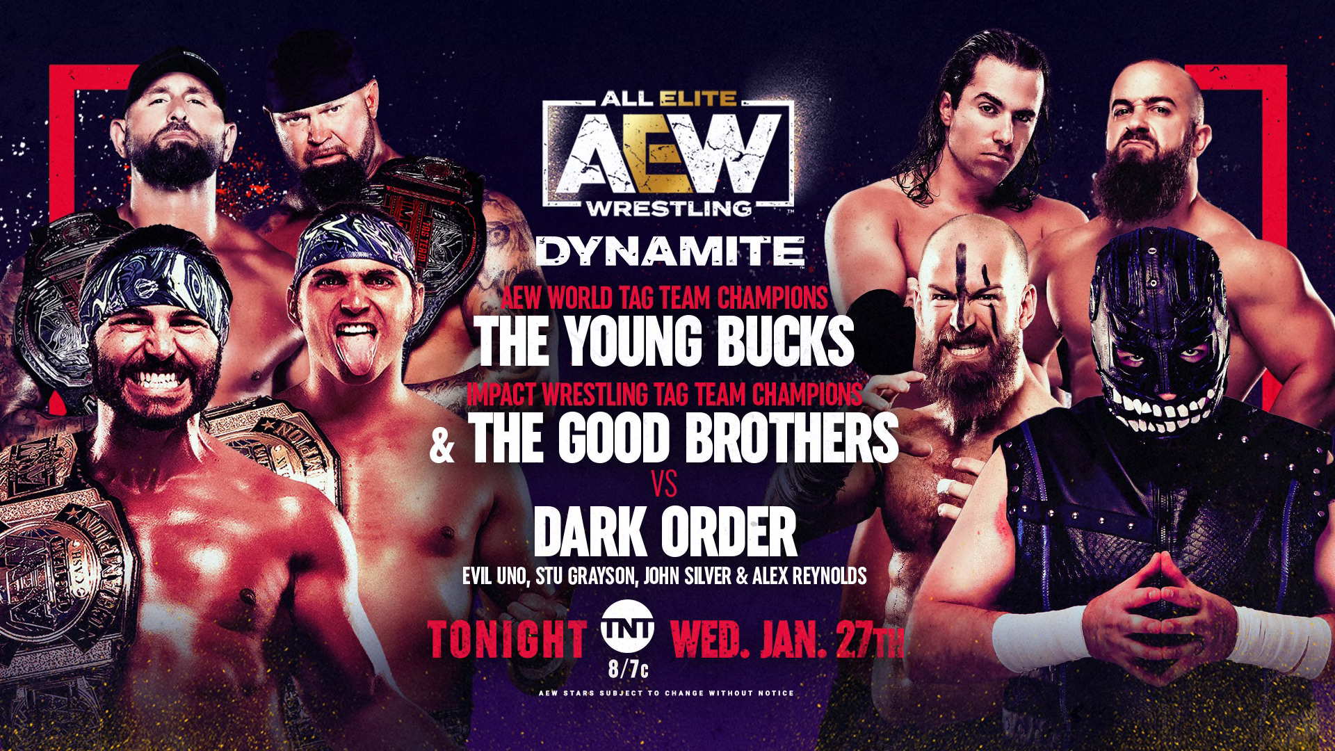 AEW Dynamite live results: Young Bucks & Good Brothers team up
