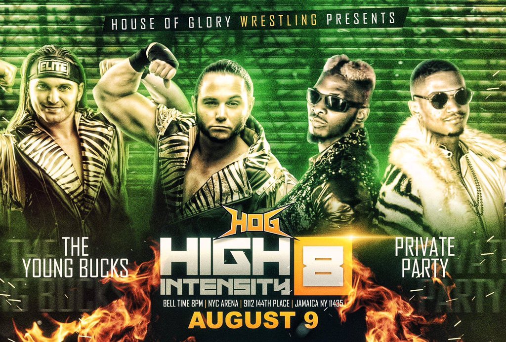 Young Bucks facing Private Party at House of Glory High Intensity 8