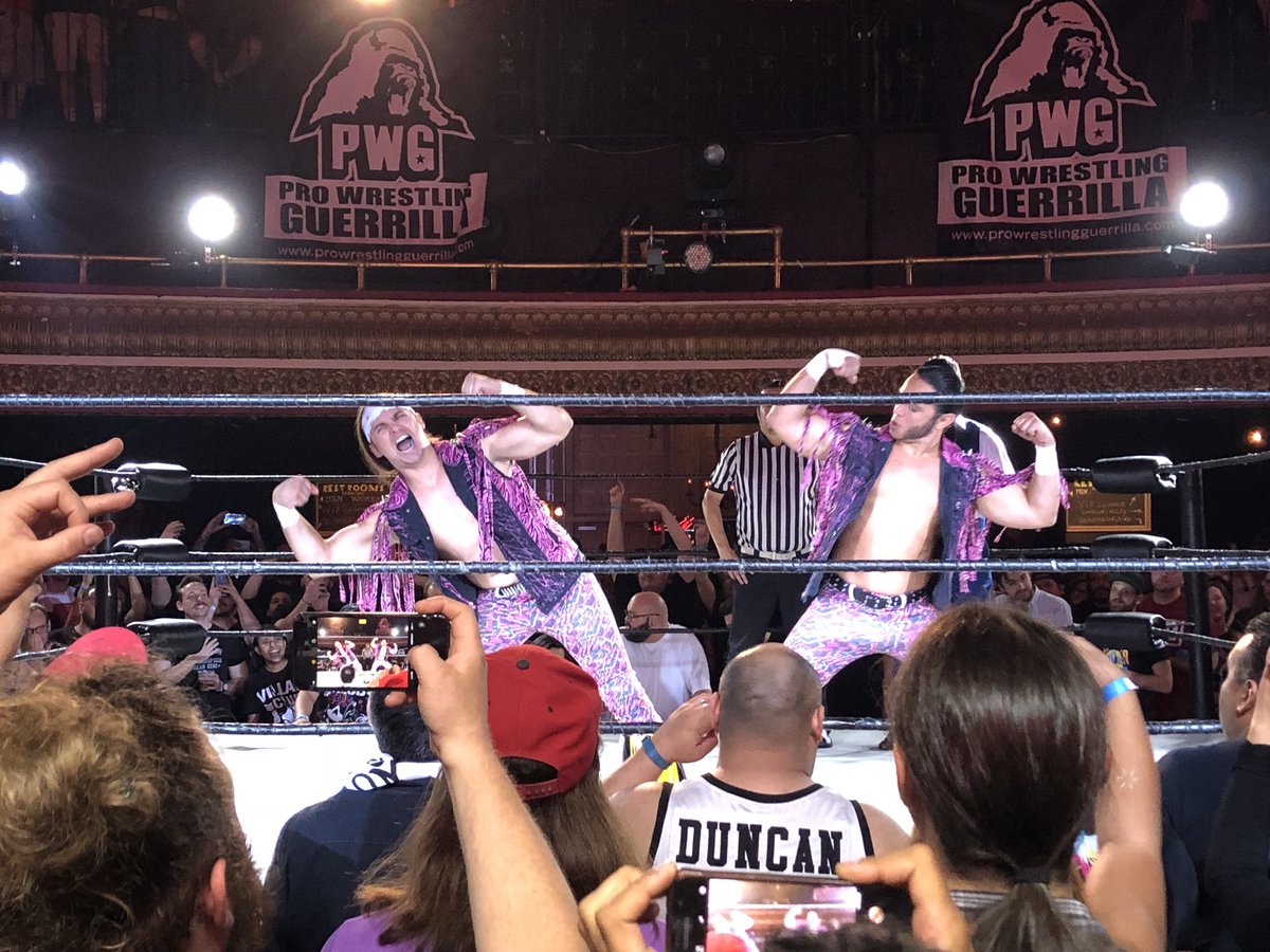 PWG Threemendous V live results: Two title matches