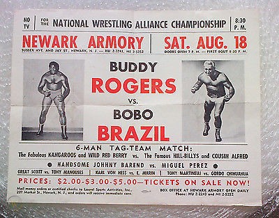 DragonKingKarl Greatest Kayfabe Tournament: Buddy Rogers vs. Bobo Brazil