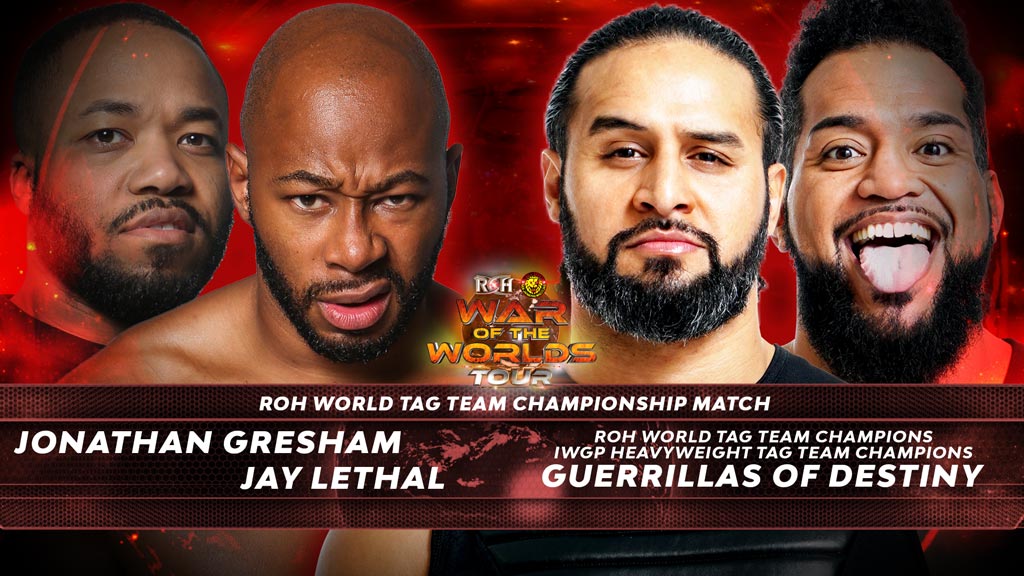 ROH War of the Worlds Buffalo results: Three title matches