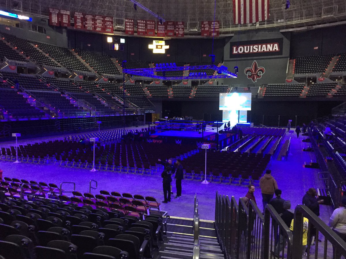 WWE Lafayette, LA, live results: Styles vs. Cena vs. Corbin; Ambrose vs. Ziggler