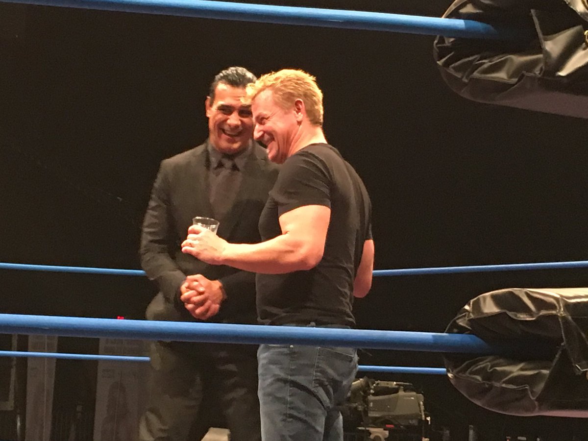 Alberto Del Rio at Impact Wrestling tapings