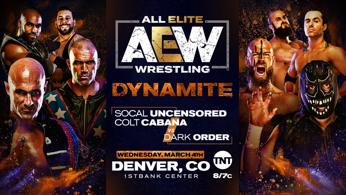 Colt Cabana to make AEW in-ring debut in Dynamite eight-man tag