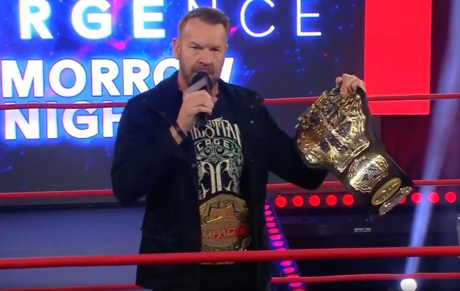 Christian Cage retires TNA World title on Impact Wrestling