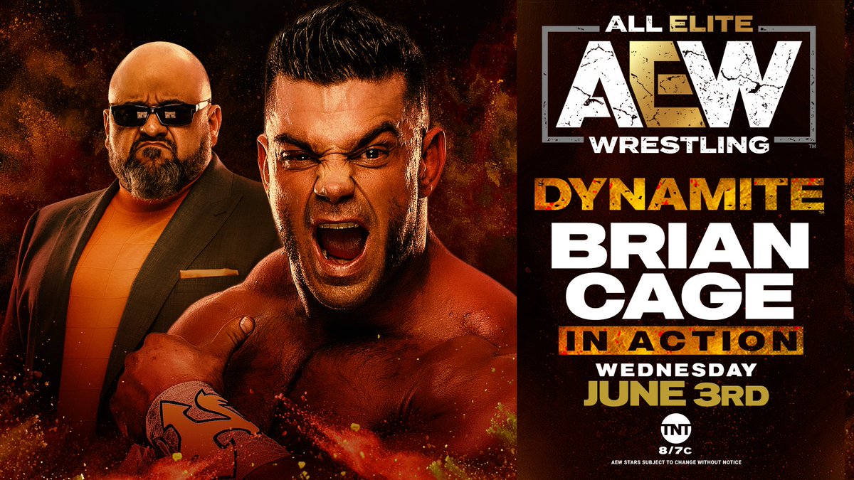 Brian Cage set for action on AEW Dynamite