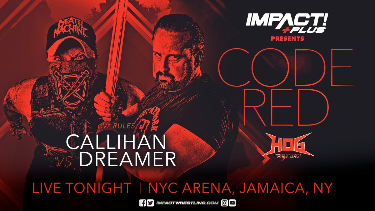 Impact Code Red results: Callihan vs. Dreamer, title matches