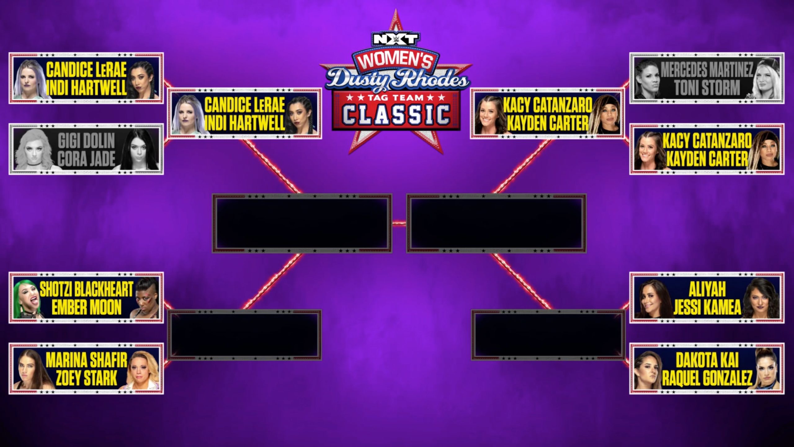 LeRae & Hartwell advance in WWE NXT women’s Dusty Classic