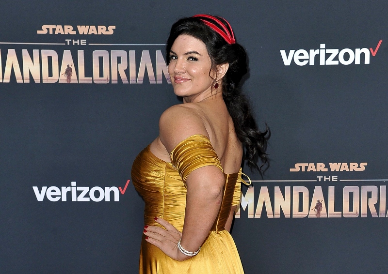 Former MMA star Gina Carano fired from ‘Mandalorian,’ talent agency