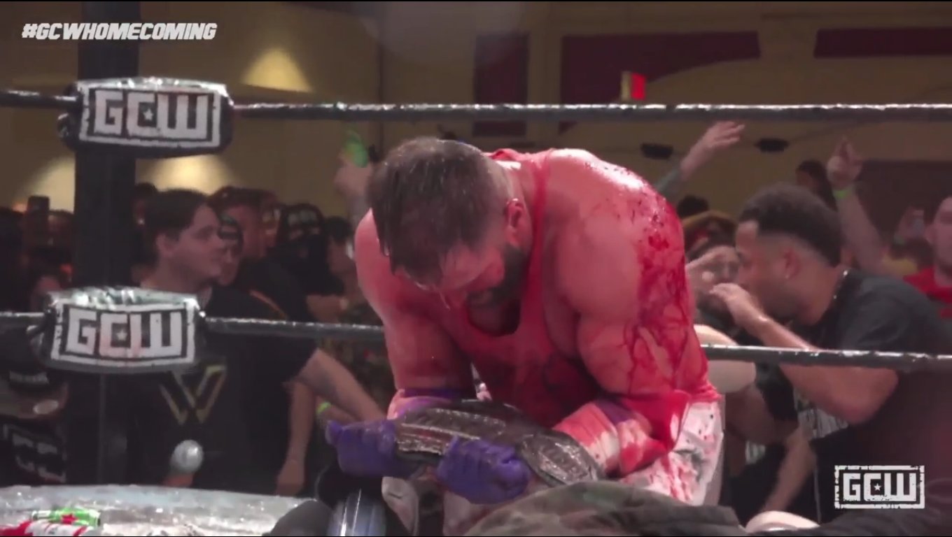Matt Cardona defeats Nick Gage for GCW World title