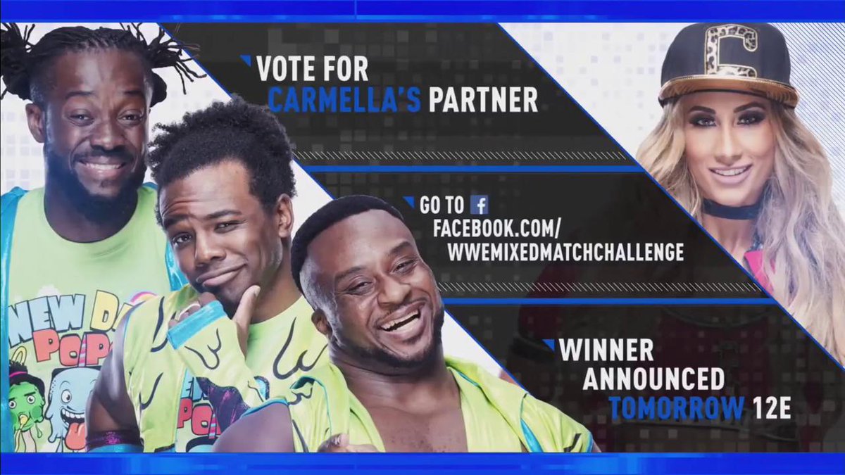Big E & Carmella round out WWE Mixed Match Challenge lineup