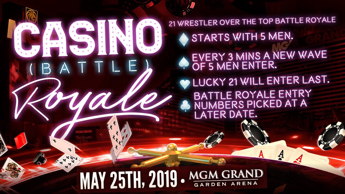 Casino Battle Royale set for AEW Double or Nothing