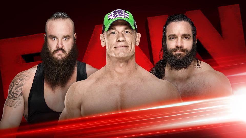 Tag title rematch, Cena vs. Strowman vs. Elias set for Raw tonight