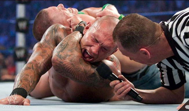 Daily Pro Wrestling History (09/13): John Cena wins the WWE title by making Randy Orton quit