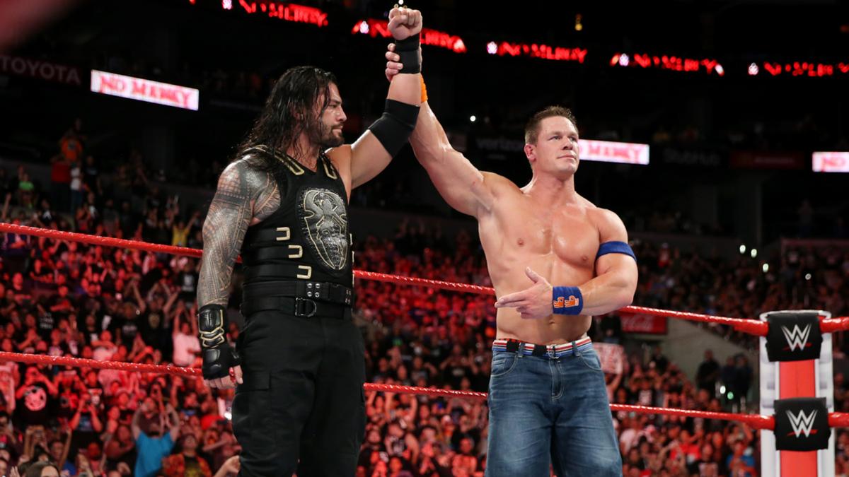 WWE Raw video highlights: Cena and Reigns exchange words