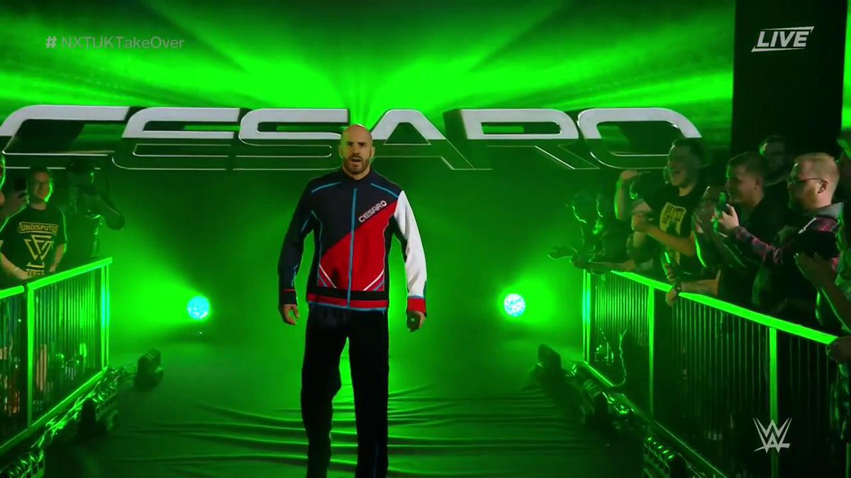 Cesaro issues open challenge at NXT UK TakeOver: Cardiff