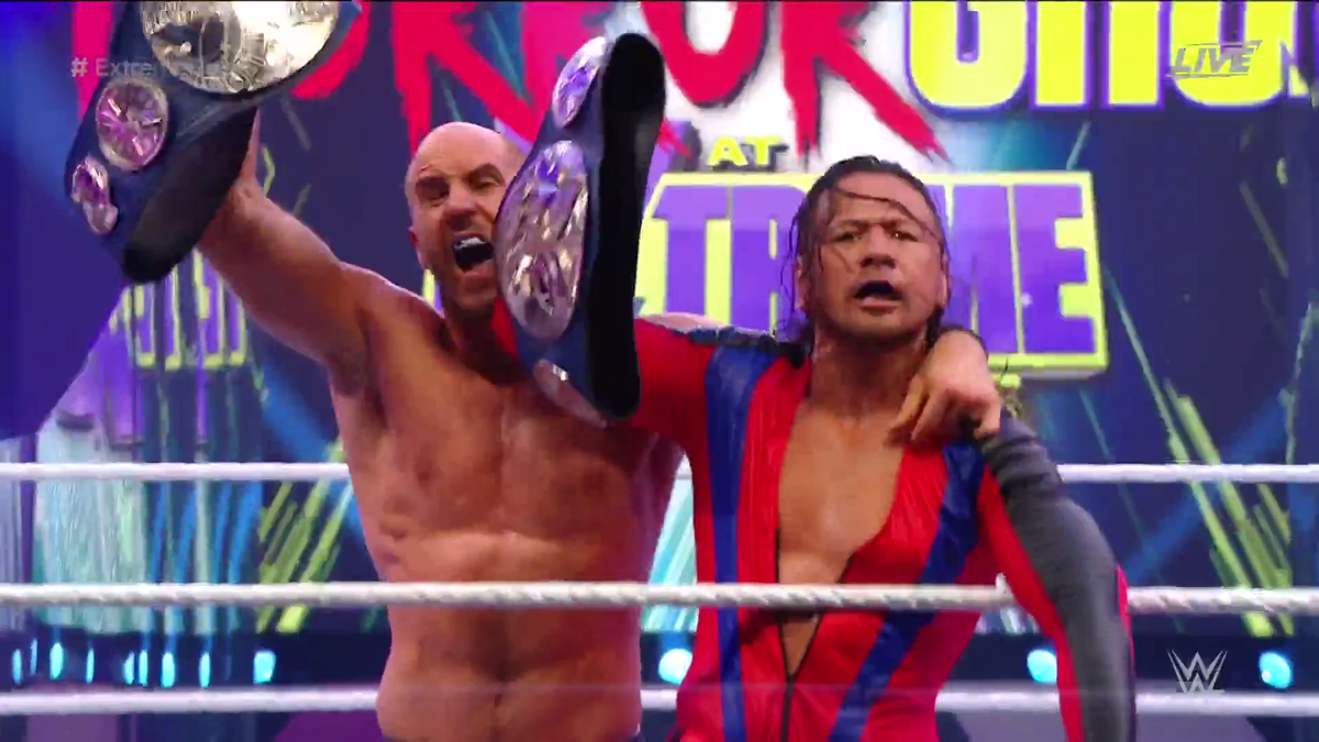 SmackDown Tag Team titles change hands at WWE Extreme Rules