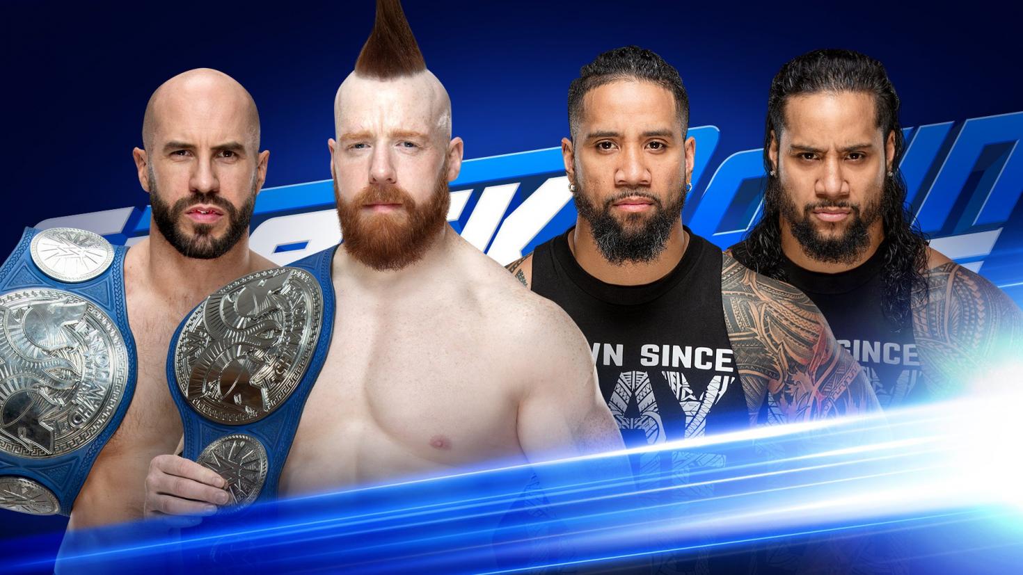 Cesaro & Sheamus vs. The Usos announced for WWE SmackDown