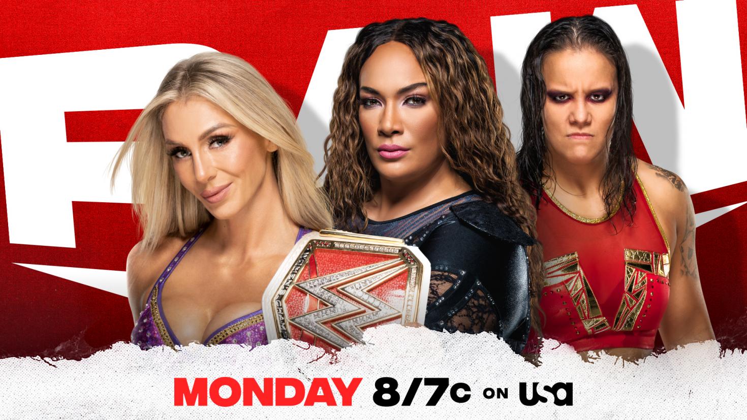 WWE Raw live results: Charlotte Flair vs. Nia Jax